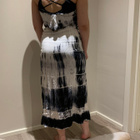 American Eagle Outfitters mustavalkoinen maksimekko koko XXS - pikkukuva 3