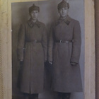 Vintage pahvivalokuva - I Maailmansota? - pikkukuva 1