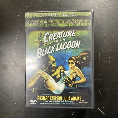 Mustan laguunin hirviö DVD