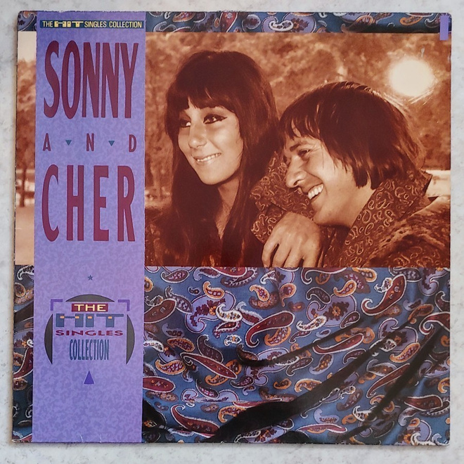 SONNY & CHER: Hit Singles Collection – saksalainen LP 1989