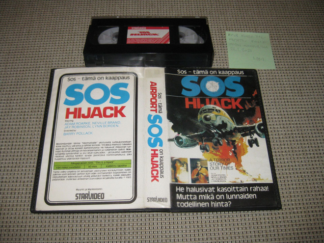 SOS Hijack-VHS (FIx, Star Video, Adam Roarke, 1973)