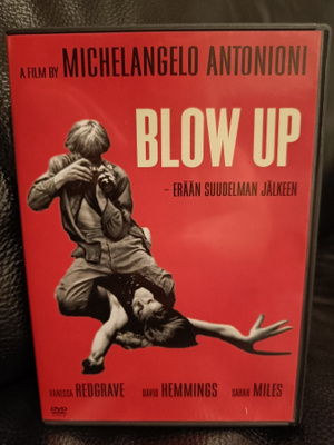 Blow-up - Erään suudelman jälkeen (1966) DVD Suomijulkaisu
