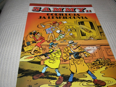Berck - Cauvin Sammy 11 Gorilloja ja leskirouva
