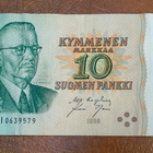 10 markkaa v. 1980, korvaavaa I-sarjaa - pikkukuva 1