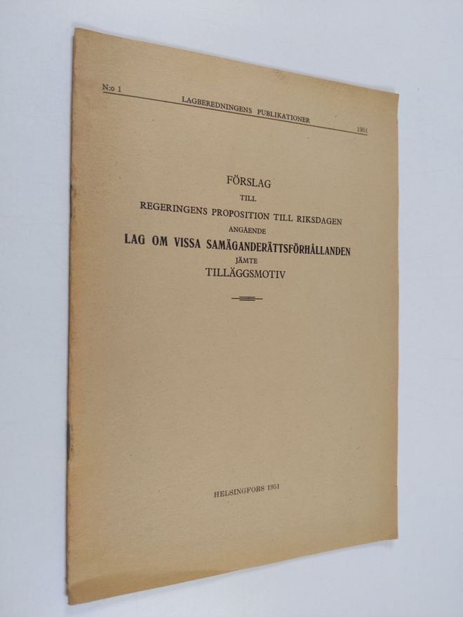 Förslag till regeringens proposition till riksdagen angåe...