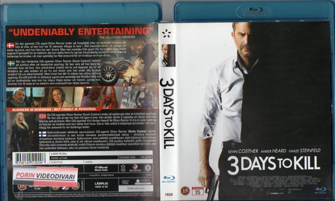 3 DAYS TO KILL	(37 003)	k	-FI-	BLU-RAY		kevin costner	2014