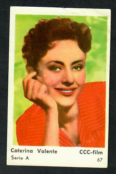 Keräilykuva - Hellas Jenkki - Caterina Valente Serie A 67