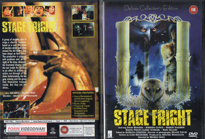Stage Fright (88 386) UUSI -GB- DVD 1987 deluxe coll. unc