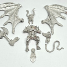 WHFB / WH40K - Greater Daemon of Khorne Bloodthirster [F120] - pikkukuva 2