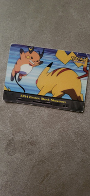 TOPPS POKEMON EP14: ELECTRIC SHOCK SHOWDOWN -ANIMATED TV