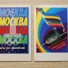 Olympia 1980, Moskova,kalenteri 2 kpl. - pikkukuva 1
