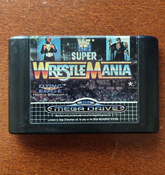 WWF Super WrestleMania - Sega Genesis (PAL)