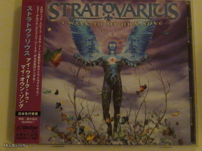 Stratovarius I walk to my own song cd-ep Japani obi muoveiss