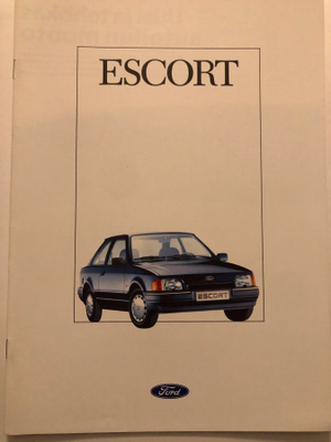 Myyntiesite - Ford Escort - 2/1988