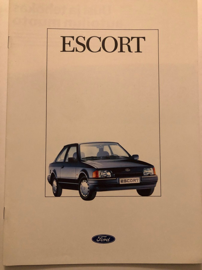 Myyntiesite - Ford Escort - 2/1988