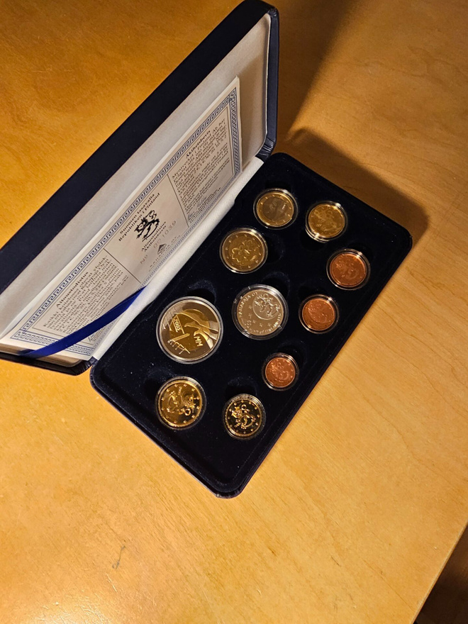 Harvinainen Suomi PROOF-rahasarja vuodelta 2005