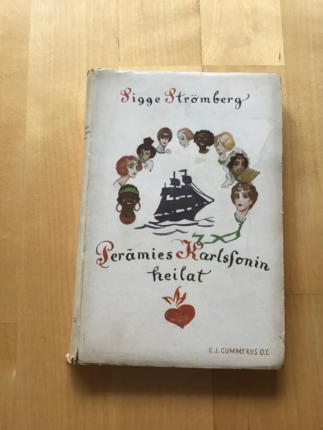 Sigge Strömberg : Perämies Karlssonin heilat ( 1927 ) 1.p.
