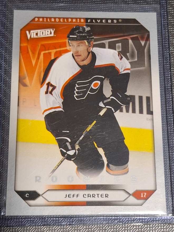 2005-06 Upper Deck Victory Rookie Jeff Carter RC Card# 272