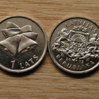 1 lats 2011 Latvia, JOULUKELLOT, Christmas bells - pikkukuva 1
