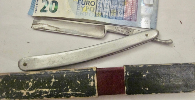 VANHA Partaveitsi  Edv Neiström N 85 Eskilstuna Ruotsi