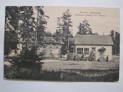 VANHA Postikortti Lohja Vaanila 1900-l