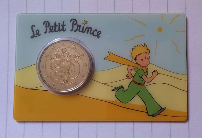 Ranska 2026 2 € CC Little Prince vain 1 kortti