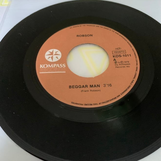 ROBSON: Beggar Man * It Must Be Love *FIN 1979