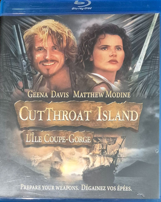 Kurkunleikkaajien saari - Cutthroat Island -Blu-Ray