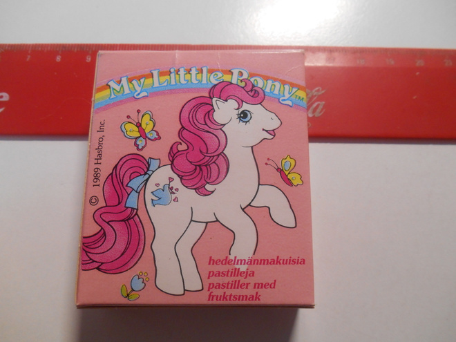 My Little Pony karkkiaski 1989 Leaf Hellas