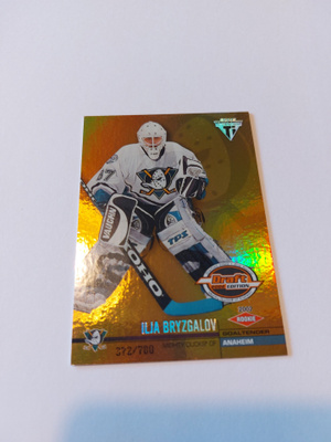 01-02 Titanium Draft Day Edition #101 Ilja Bryzgalov RC /780