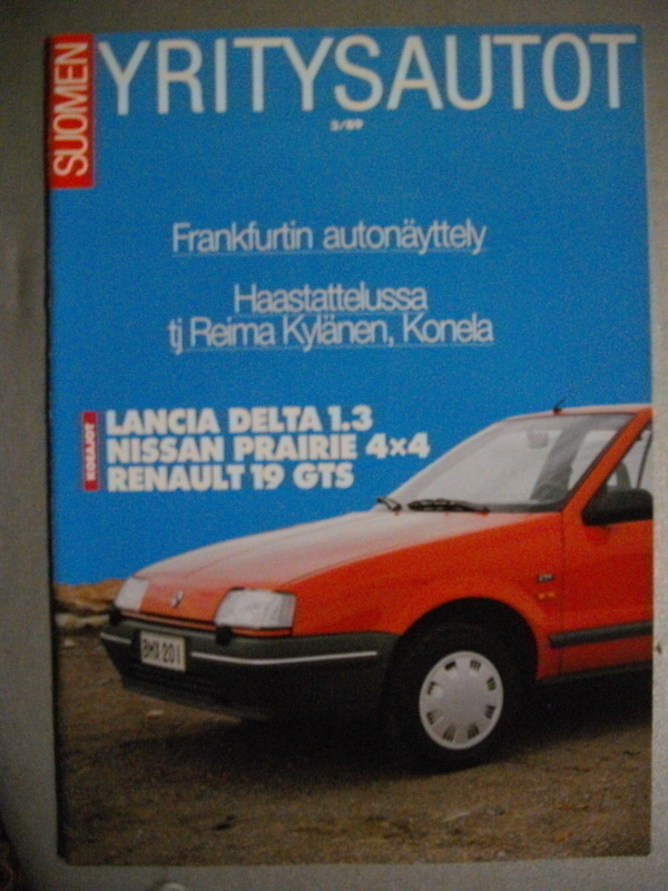 Suomen Yritysautot Nro 3/1989. (16.3)