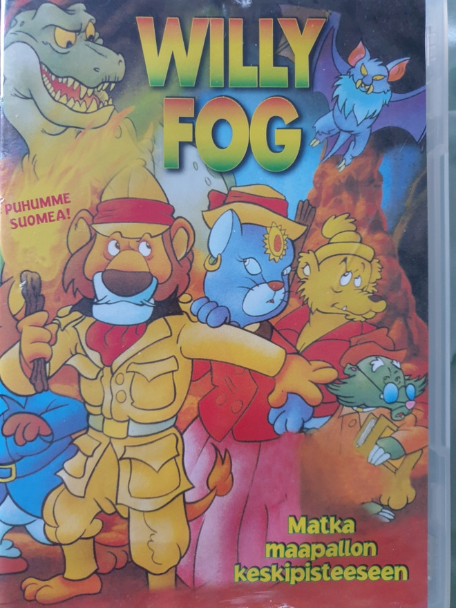 WILLY FOG MATKA MAAPALLON KESKIPISTEESEEN DVD