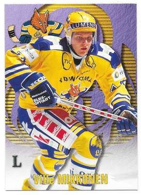 1998-99 CardSet #175 Ville Mikkonen Lukko