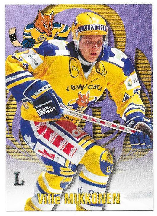 1998-99 CardSet #175 Ville Mikkonen Lukko