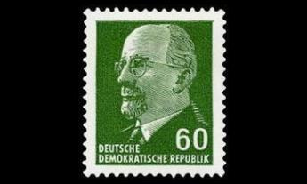 DDR 1080 ** Käyttösarja Ulbricht (1964)