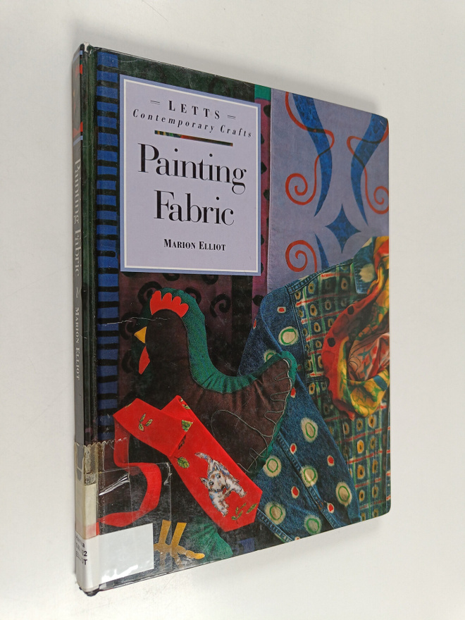 Marion Elliot : Painting fabric
