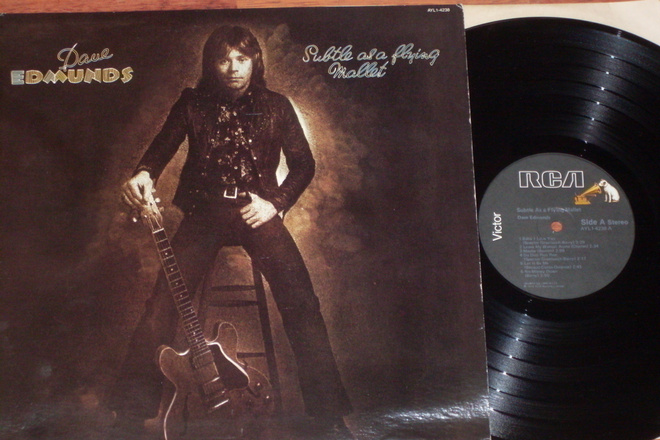 DAVE EDMUNDS - Subtle As A Flying Mullet - LP 1975 USA EX