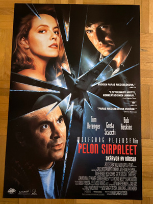 Vanha elokuvajuliste: Pelon sirpaleet