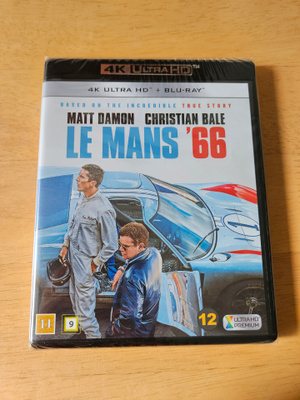 Le Mans '66 - täydellä teholla (4K Ultra HD + Blu-ray, uusi)