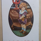 Lapsi tuo kynttelikön ja omenoita helmassaan, p. 1932 - pikkukuva 1