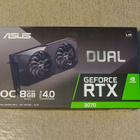 Asus Nvidia RTX 3070 OC DUAL 8GB PCIe 4.0 näytönohjain - pikkukuva 1