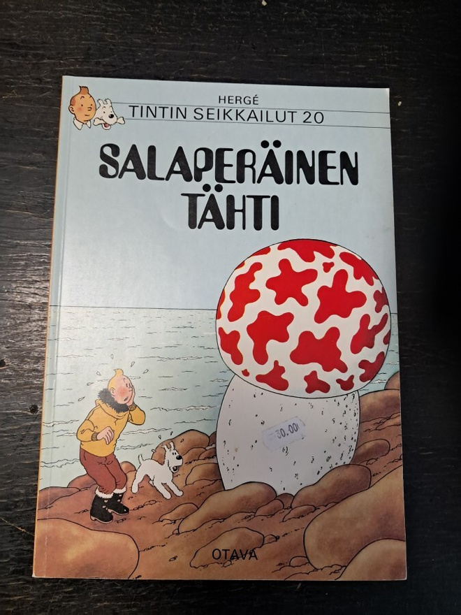 TINTIN SEIKKAILUT 20 - SALAPERÄINEN TÄHTI