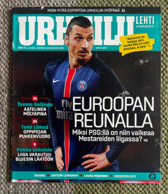 URHEILULEHTI #6 / 11.2.2016