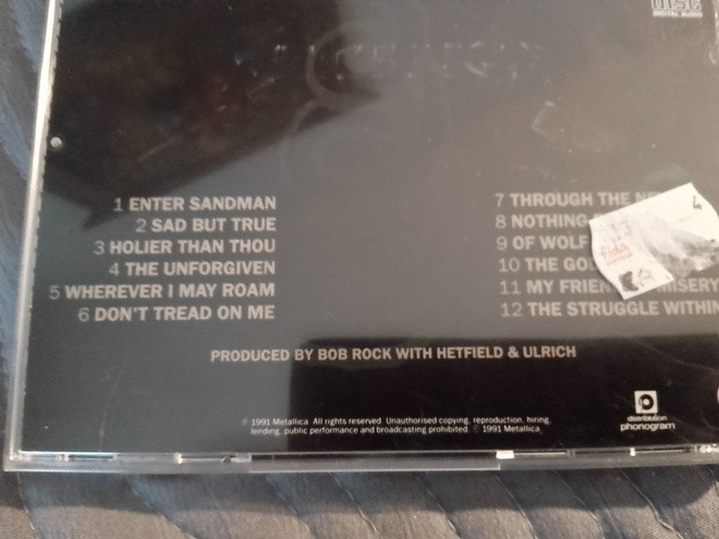 Metallica: s/t