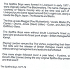 THE SPITFIRE BOYS british refugee 1977-1979 ...liverpool kbd - pikkukuva 3