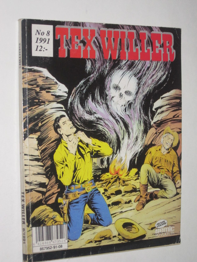 Tex Willer no 8 / 1991 - Maan uumenissa