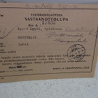YLEISRADIOLAITTEEN VASTAANOTTOLUPA No: 57833 ,1946 - pikkukuva 1