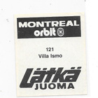 1980 Mallasjuoma #121 Ismo Villa Lukko - pikkukuva 2