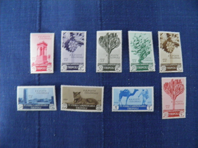 Italian siirtomaavallan ajan postimerkit