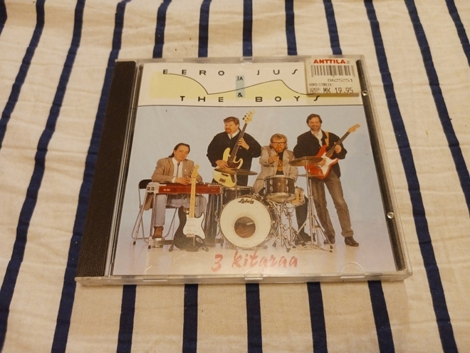 Eero Ja Jussi & The Boys – 3 Kitaraa cd orig 1991